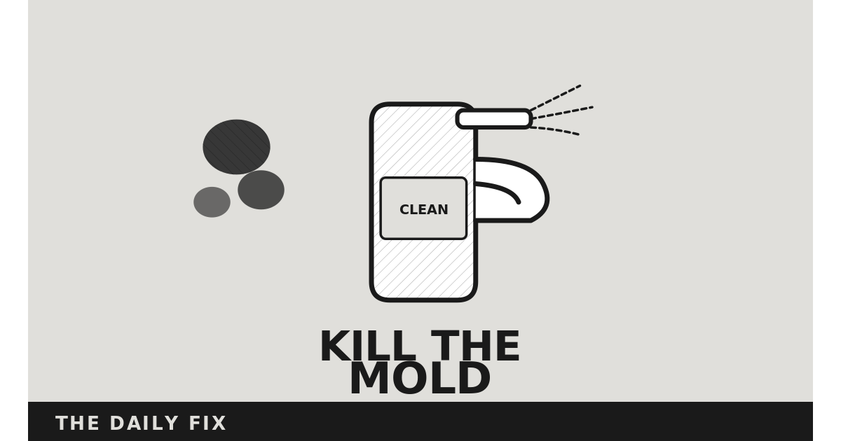 How to Get Rid of Bathroom Mold (And Stop It From Coming Back)